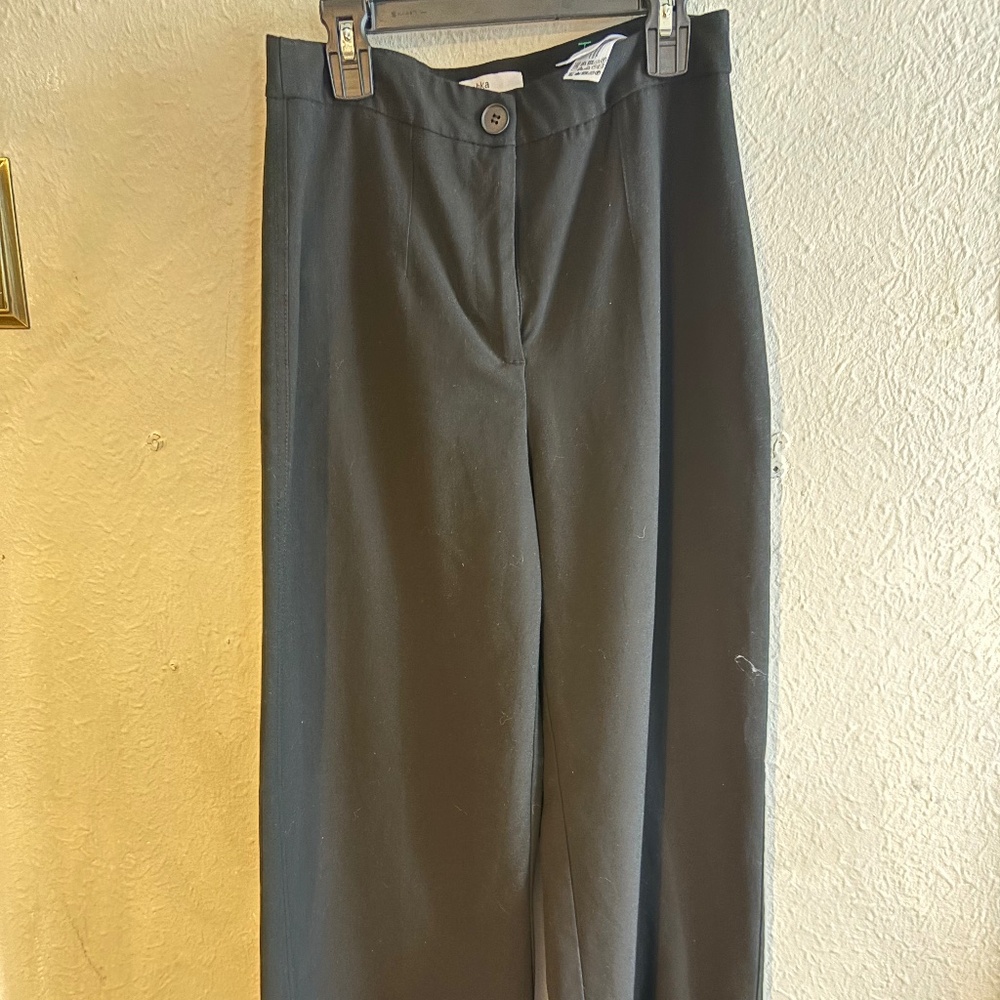 Aritzia Black Wide Leg Pants